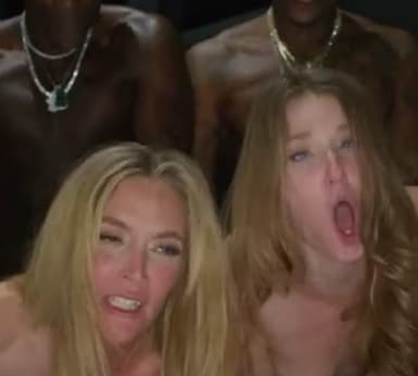 Mona Wales and Ashley Lane BlackedRaw