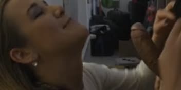 Alexis Crystal and Cristian Clay Playfully Fuck Before a Scene