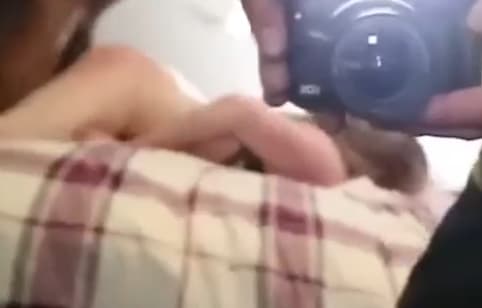 Hot White Chick takes BBC