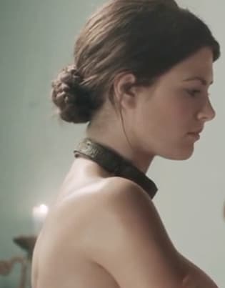 She started reluctant but then dove in