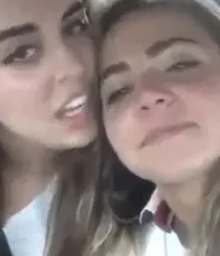 Steamy makeout session in the car